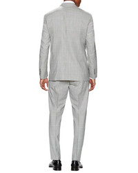 Ike Behar Plaid Suit
