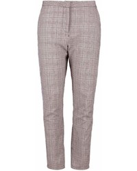 Boohoo Plus Demi Sports Tape Check Tapered Trouser