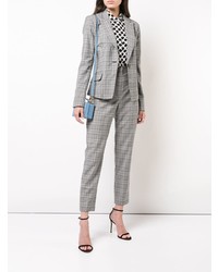 Milly Slim Checked Trousers