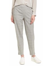 Eileen Fisher Tapered Stretch Wool Ankle Pants
