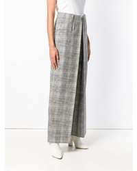 Aalto Checked Wide Leg Trousers