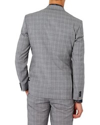 Topman Charlie Casely Hayford X Skinny Fit Check Suit Jacket