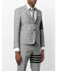 Thom Browne Prince Of Wales Check Heavy Wool Sport Coat
