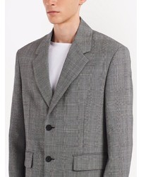Prada Single Breasted Wool Jacket