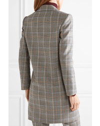 Theory Prince Of Wales Checked Wool Blend Blazer