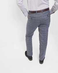 Beamont Checked Wool Pants
