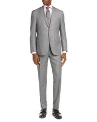 Canali Siena Soft Classic Fit Wool Suit