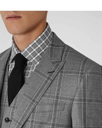 Reiss Avery Large Check Suit