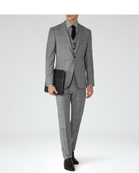 Reiss Avery Large Check Suit