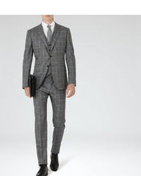 Reiss Melvin Wool Check Suit