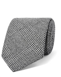 8cm Prince Of Wales Checked Wool And Cashmere Blend Tie