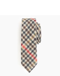 J.Crew English Wool Tie In Multicheck