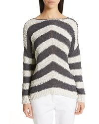 Fabiana Filippi Stripe Knit Sweater