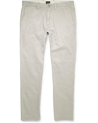 J.Crew 484 Slim Fit Washed Cotton Trousers