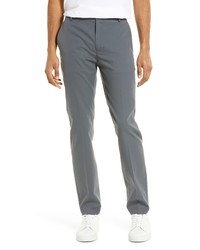 7 For All Mankind Adrien Chinos In Charcoal At Nordstrom