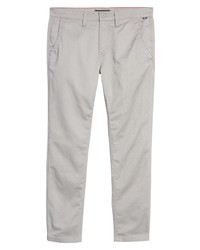 Vans Authentic Slim Fit Stretch Chinos In Frost Grey At Nordstrom