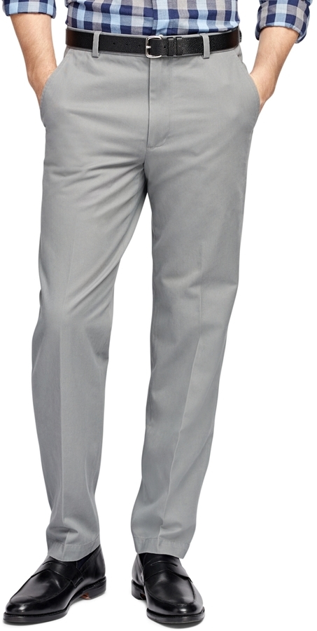 Brooks Brothers Clark Fit Vintage Washed Chinos, $98 | Brooks Brothers ...