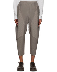 Homme Plissé Issey Miyake Brown Pleats 1 Trousers
