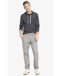 Express Classic Fit Gray Chino Pant
