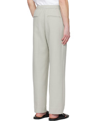 Solid Homme Gray Banding Trousers