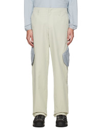 Post Archive Faction PAF Gray Center Trousers