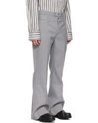 C2h4 Gray Corbusian Tailored Trousers