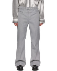 C2h4 Gray Corbusian Tailored Trousers