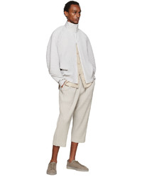 Homme Plissé Issey Miyake Gray Mc August Trousers