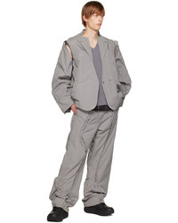 Aenrmòus Gray Spin Crevice Trousers