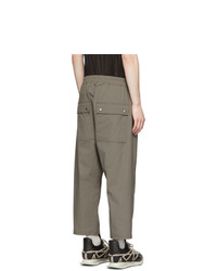 Rick Owens Grey Bela Trousers