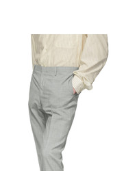 Tiger of Sweden Grey Check Wool Todd Trousers