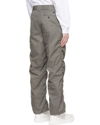 Undercoverism Grey Cotton Trousers