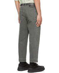 Solid Homme Grey Denim Trousers