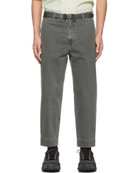Solid Homme Grey Denim Trousers