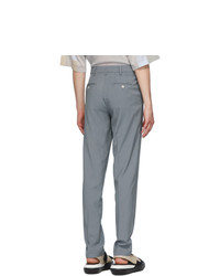 MAISON KITSUNÉ Grey Large Tailored Trousers