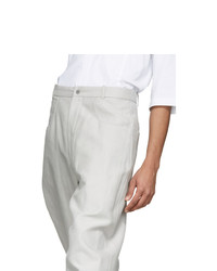 House Of The Very Islands Grey Oil Pump Trousers