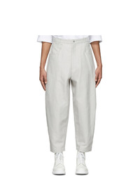 House Of The Very Islands Grey Oil Pump Trousers