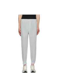 Homme Plissé Issey Miyake Grey Outer Mesh Trousers
