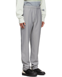 A-Cold-Wall* Grey Purl Tailored Trousers