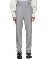 A-Cold-Wall* Grey Purl Tailored Trousers