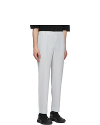 Homme Plissé Issey Miyake Grey Tailored Pleats 2 Trousers
