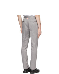 Thom Browne Grey Unconstructed Chinos