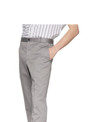 Thom Browne Grey Unconstructed Chinos