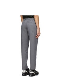 Fendi Grey Wool Trousers