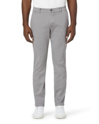 Hudson Jeans Hudson Classic Slim Straight Chino Pants In Silver At Nordstrom