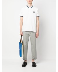 Kenzo Logo Patch Cropped Chinos