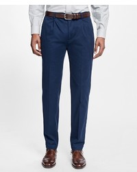 Brooks Brothers Milano Fit Supima Cotton Stretch Pleat Front Chinos
