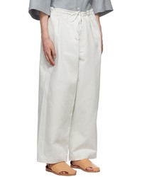 Hed Mayner Off White Judo Trousers
