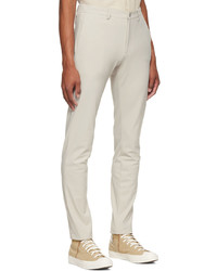 Theory Off White Zaine Trousers