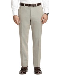 Brooks Brothers Plain Front Grey Heather Dress Chinos